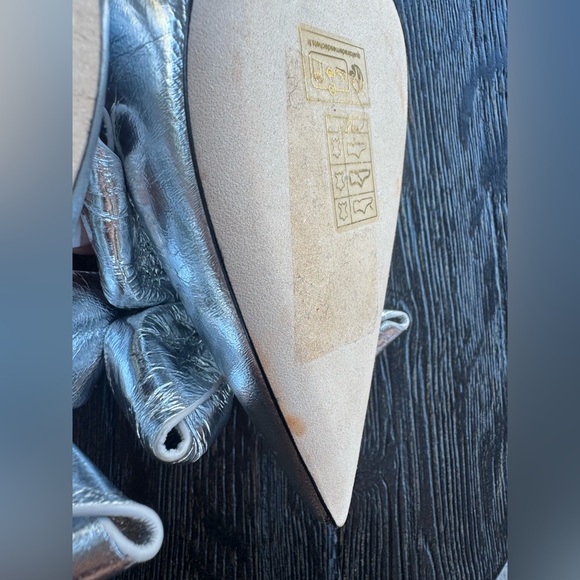 Jimmy Choo Women's Staz 70 Bow Slingback Pumps - Picture 6 of 9